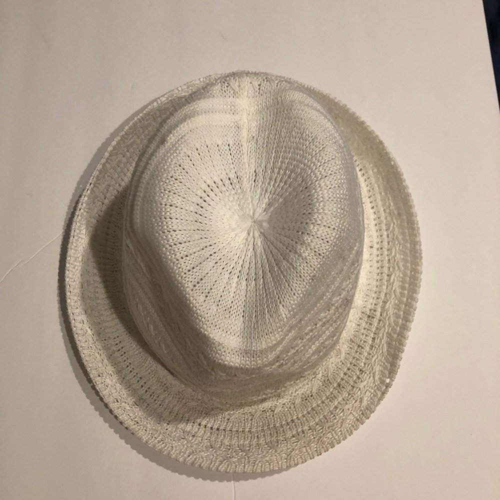 White fedora